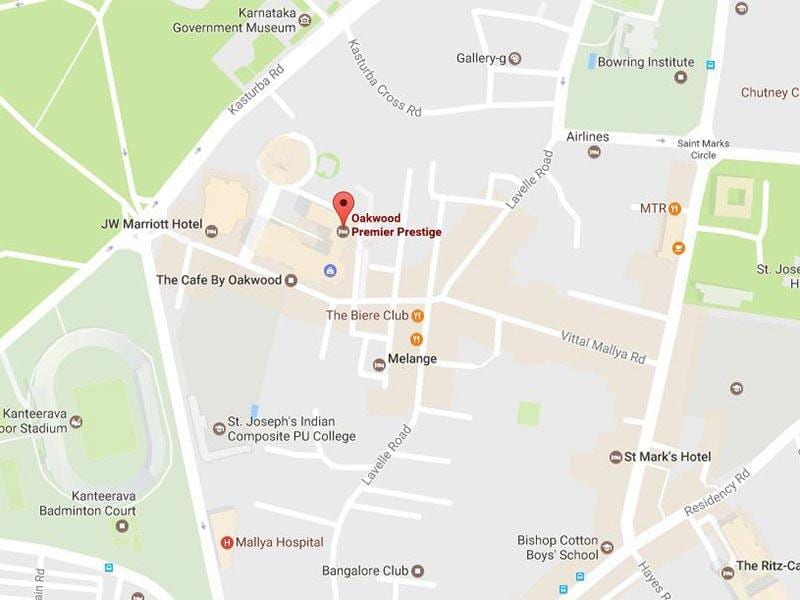 mapa ub hiria Bangalore